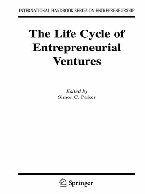 cover image of The Life Cycle of Entrepreneurial Ventures